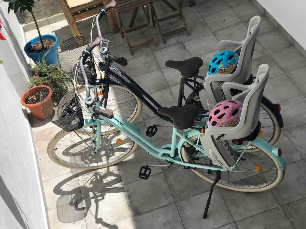 NEW LUXURY Malaga Beach House, 2 city bikes, 2 children's bikes, WiFi, BIG terrace, BBQ, Family, Childfriendly Exterior foto